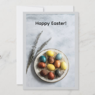 Cartão De Festividades Happy Easter Greeting Card