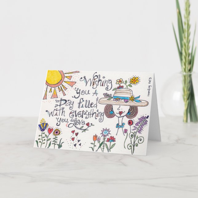 Cartão De Festividades Happy Everything (Frente)