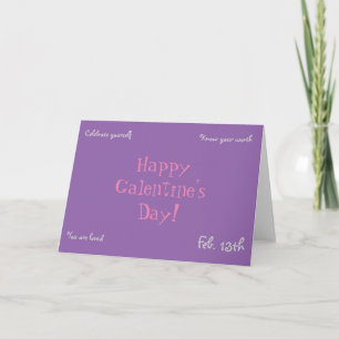 Cartão De Festividades Happy Galentine's Day Card