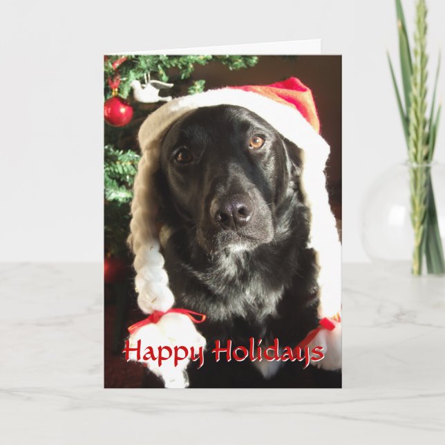 Cartão De Festividades Happy Grrrrrrrrreat Holiday (Frente)