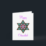 Cartão De Festividades Happy Hanukah Chanukah<br><div class="desc">.</div>