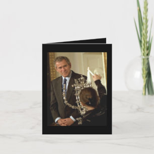 Cartão De Festividades Happy Hanukah from George W. Bush