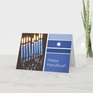 Cartão De Festividades Happy Hanukkah