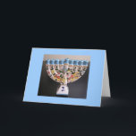 Cartão De Festividades Happy Hanukkah<br><div class="desc">Photo by ArtByLindaLou 8 days of Hanukkah and an extra candle ( Shamus) to light them</div>