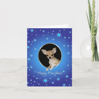 Cartão De Festividades Happy Hanukkah Chihuahua Card