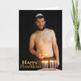 Cartão De Festividades Happy Hanukkah - Noah (underwear)