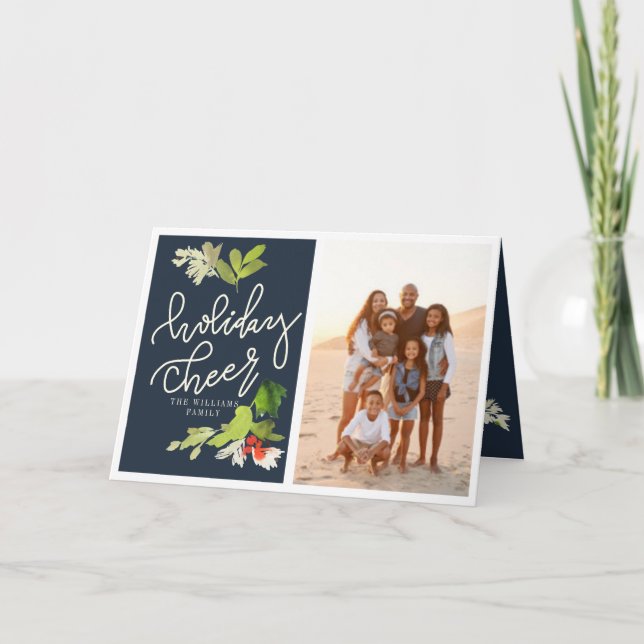 CARTÃO DE FESTIVIDADES HAPPY HOLIDAY (Frente)