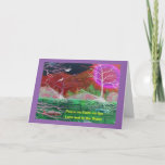 Cartão De Festividades Happy Holiday Peace Collage Nature Rainbow Fish<br><div class="desc">Happy nature love for you and yours!</div>