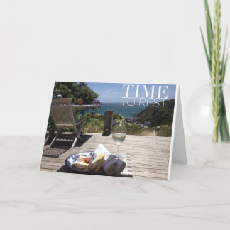 Cartão De Festividades Happy holiday/retirement card