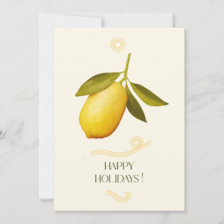 Cartão De Festividades Happy holidays!