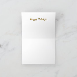 Cartão De Festividades Happy holidays