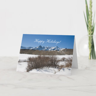 Cartão De Festividades Happy Holidays!