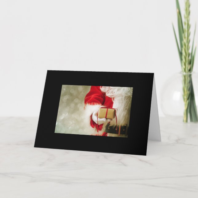 CARTÃO DE FESTIVIDADES ***HAPPY HOLIDAYS*** BUSINESS CHRISTMAS CARD (Frente)