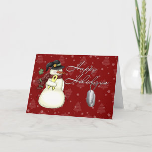 Cartão De Festividades Happy Holidays Card