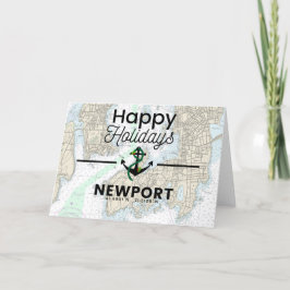 Cartão De Festividades Happy Holidays Chart- Newport