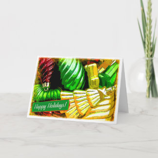 Cartão De Festividades Happy Holidays Design 3