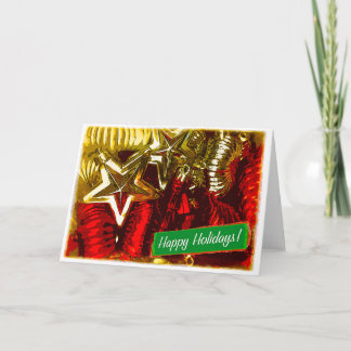 Cartão De Festividades Happy Holidays Design 5