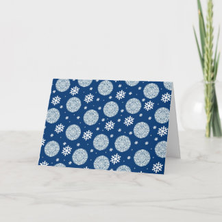 Cartão De Festividades Happy Holidays - navy blue