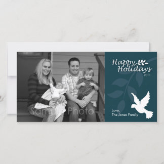 Cartão De Festividades Happy Holidays Photo Card