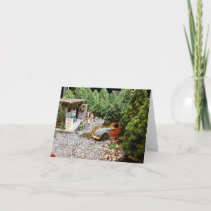 Cartão De Festividades Happy Holly Days