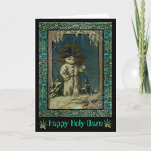 Cartão De Festividades Happy Holy Daze