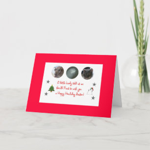 Cartão De Festividades happy howliday