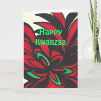Cartão De Festividades Happy Kwanzaa