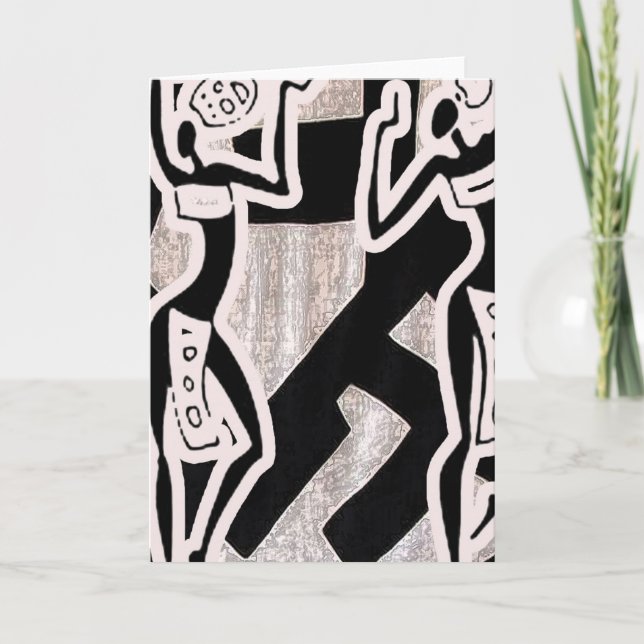 Cartão De Festividades Happy Kwanzaa! (Frente)