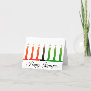 Cartão De Festividades Happy Kwanzza Card de Alicia L. McDaniel
