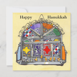 Cartão De Festividades Happy Moroccan Hanukkah