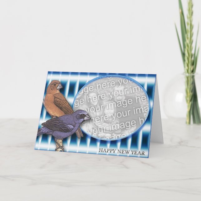 CARTÃO DE FESTIVIDADES HAPPY NEW YEAR (Frente)