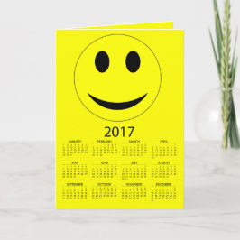 Cartão De Festividades Happy New Year 2017 Funny Calendar