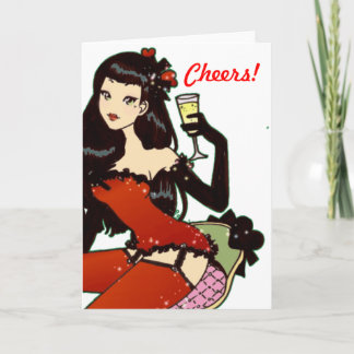Cartão De Festividades Happy New Year Christmas greeting card