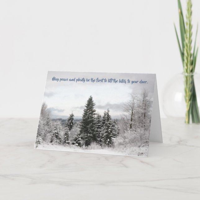 Cartão De Festividades Happy New Year Irish toast (Frente)