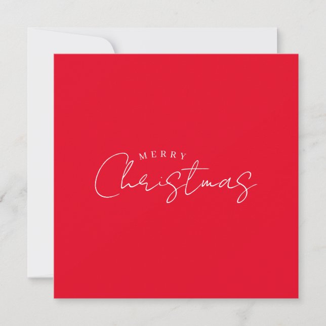 Cartão De Festividades Happy New Year Merry Christmas Holiday Season Card (Frente)