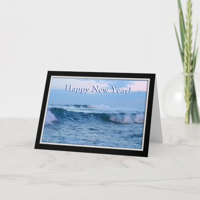 Cartão De Festividades Happy New Years (Frente)