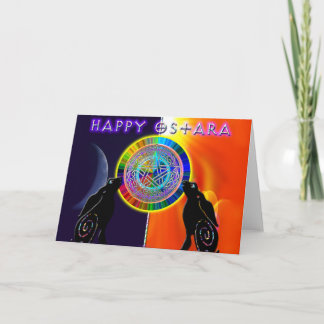 Cartão De Festividades Happy Ostara Card
