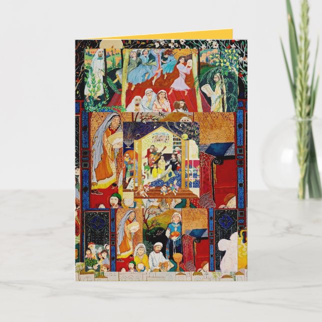 CARTÃO DE FESTIVIDADES HAPPY PASSOVER CARD (Frente)