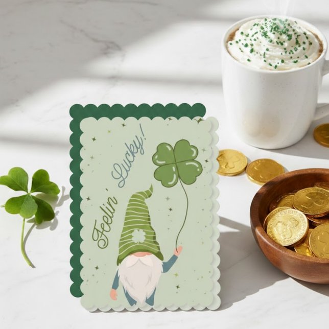 Cartão De Festividades Happy St Patrick’s Day Irish Greeting Card (Criador carregado)