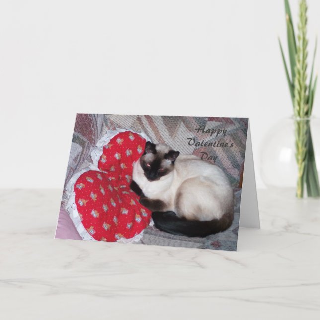 Cartão De Festividades Happy Valentine's Day (Frente)