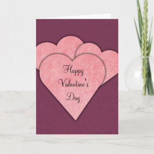 Cartão De Festividades Happy Valentine's Day Blank Greeting Card