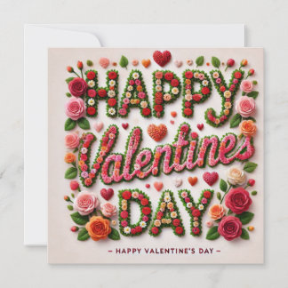 Cartão De Festividades Happy Valentines Day Cards 