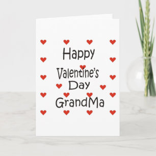 Cartão De Festividades Happy Valentine's Day GrandMa