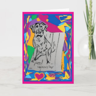 Cartão De Festividades Happy Valentine's Day Greeting Card