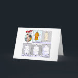 Cartão De Festividades Happy Whatever!<br><div class="desc">Pinheads in the Snow.</div>