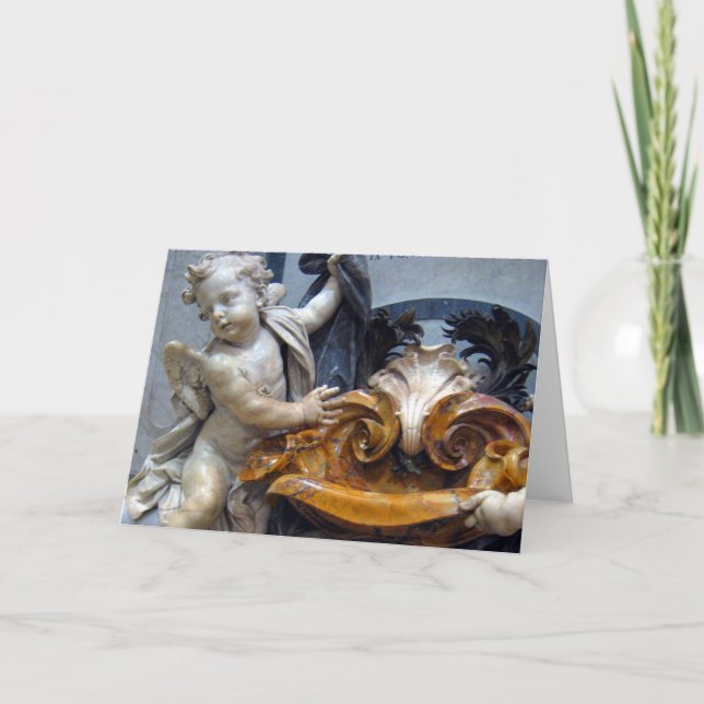 Cartão De Festividades Hark the Angel (Frente)