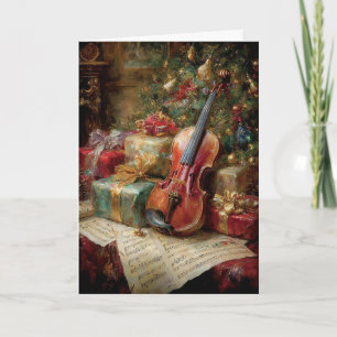 Cartão De Festividades Harmonia de Natal