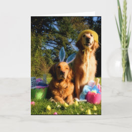 Cartão De Festividades Have a Golden Easter