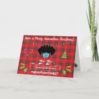 Cartão De Festividades Have a Merry Quarantine Christmas