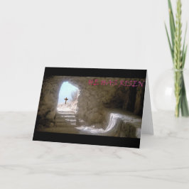 Cartão De Festividades He Has Risen Card
